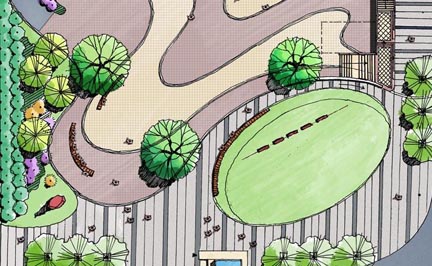 世纪星座商住小区景观规划